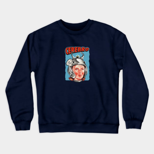 Cerebro Helmet Crewneck Sweatshirt by Dandy18